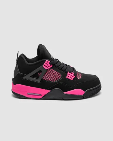 Nike Air Jordan 4 Retro Black/Neon Pink