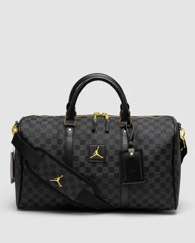 Air Jordan Monogram Duffle Bag Grey