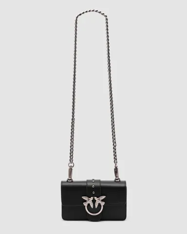 Pinko Mini Love Bag One Simply Black/Black